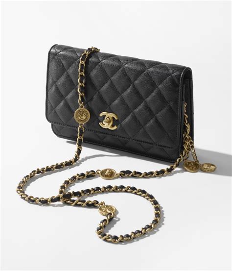 chanel classic wallet with grained calfskin|Wallets on Chain .